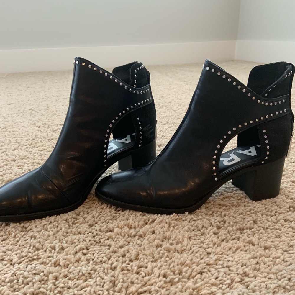 Zara studded booties